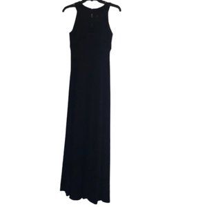 Signature by Sangria Long Black Dress, Size 4 (Band/Choir)